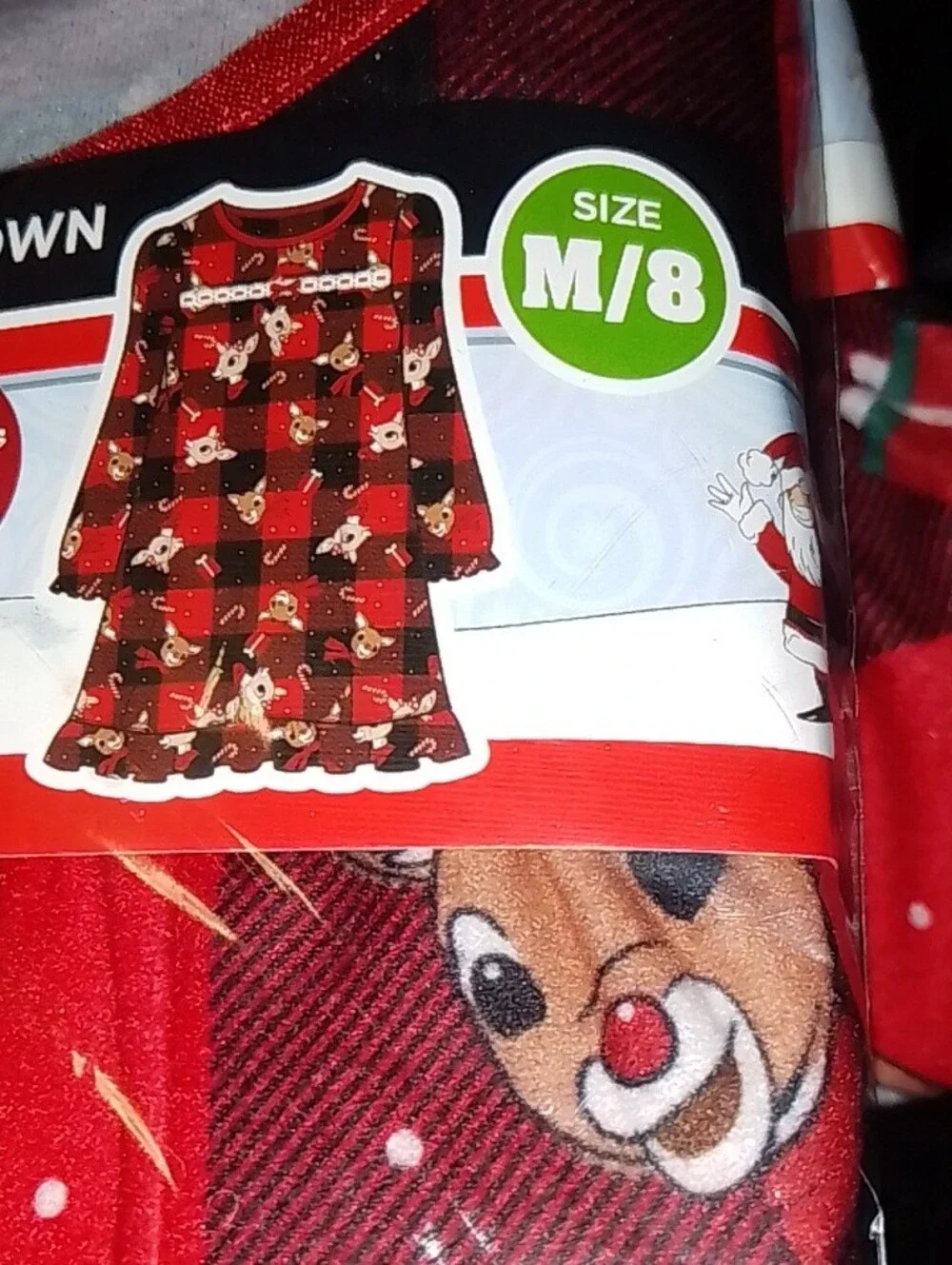 Rudolph Red Nosed Reindeer Kids Nightgown - Official Licensed